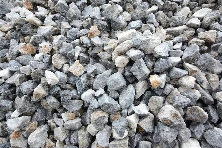 coarse aggregate gravel used in precast concrete and structural concrete production