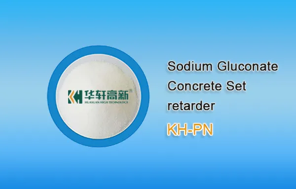 KH-PN sodium gluconate concrete set retarder powder for concrete admixture and setting time control