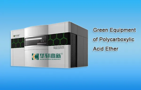 polycarboxylate superplasticizer production equipment system display for PCE synthesis and compounding