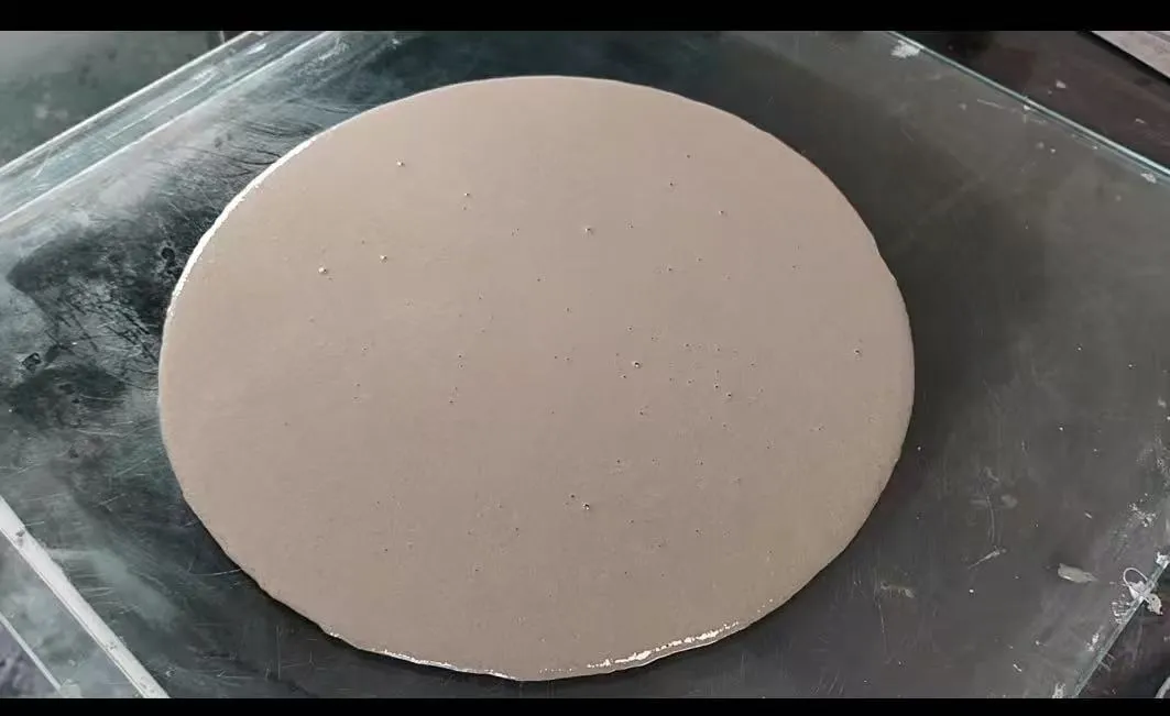 non shrink grout slurry sample for precast concrete connection and joint filling application
