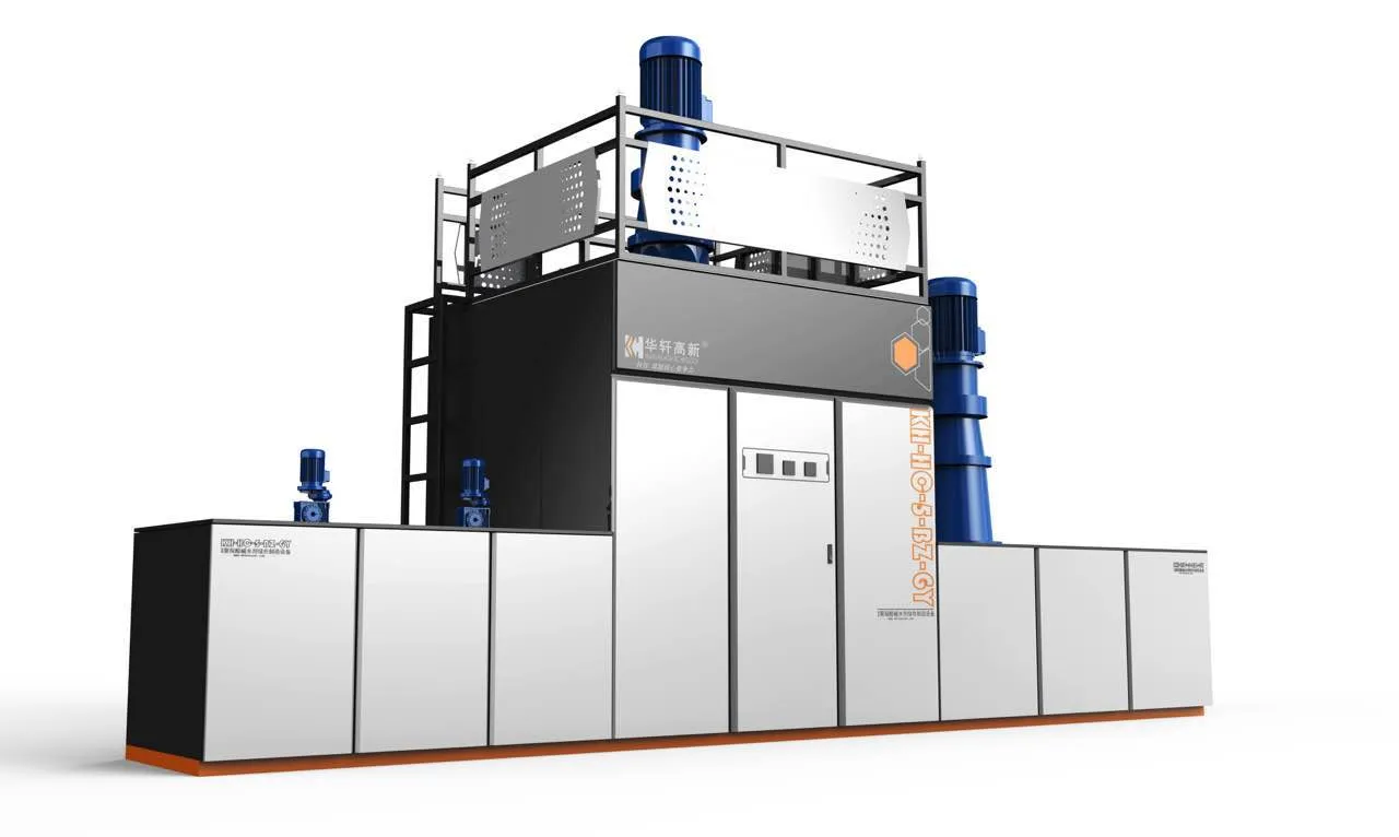 3D model of polycarboxylate superplasticizer production equipment for automatic PCE manufacturing