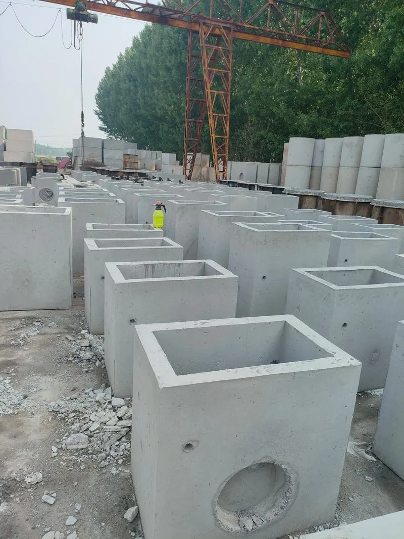 precast concrete curb inlets and catch basins for road drainage and stormwater collection systems
