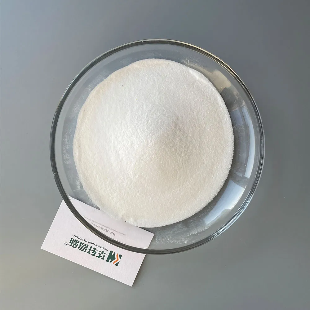 white polycarboxylate superplasticizer powder top view sample